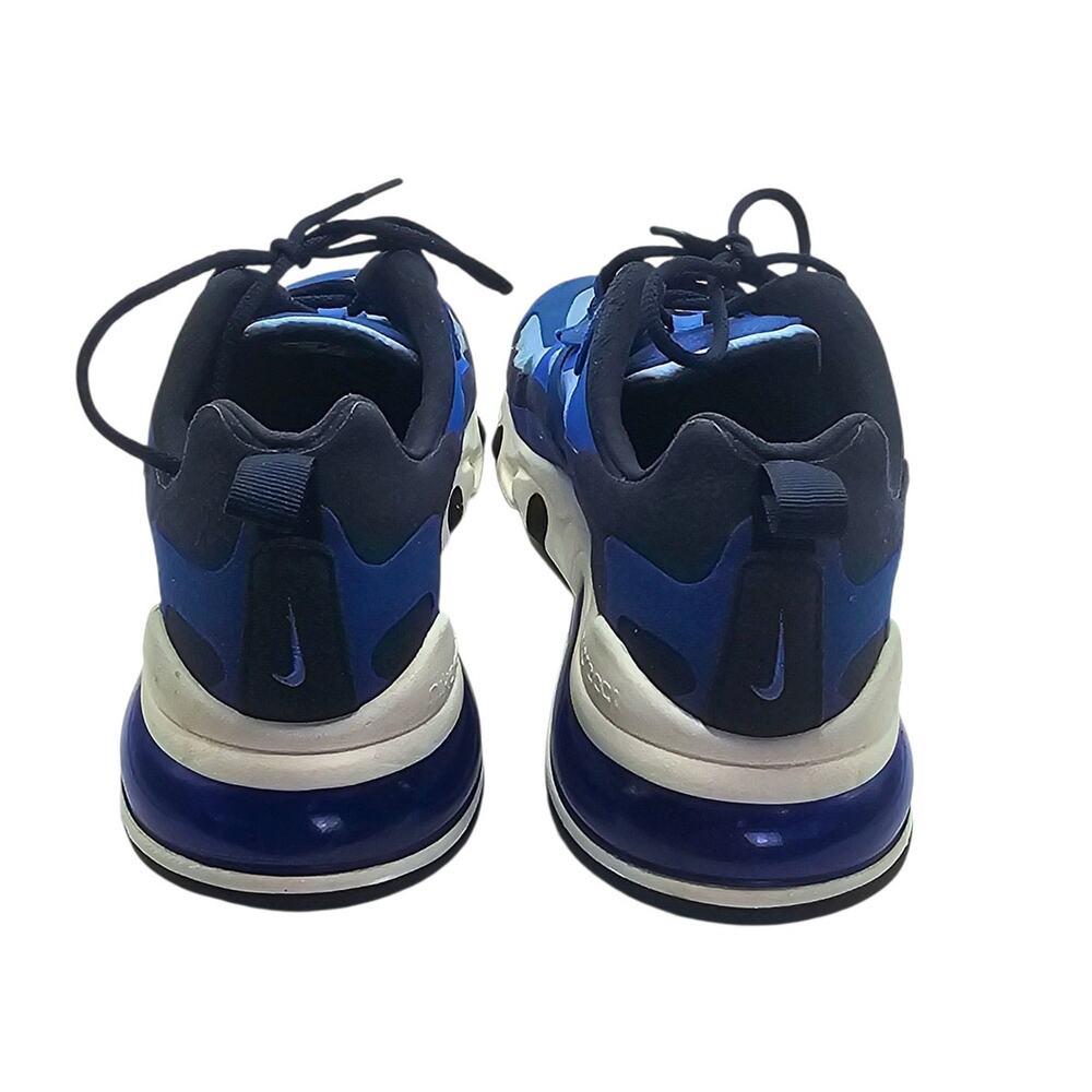 Nike Triple Blue Air Max 270 React Casual Sneakers - Picture 6 of 12